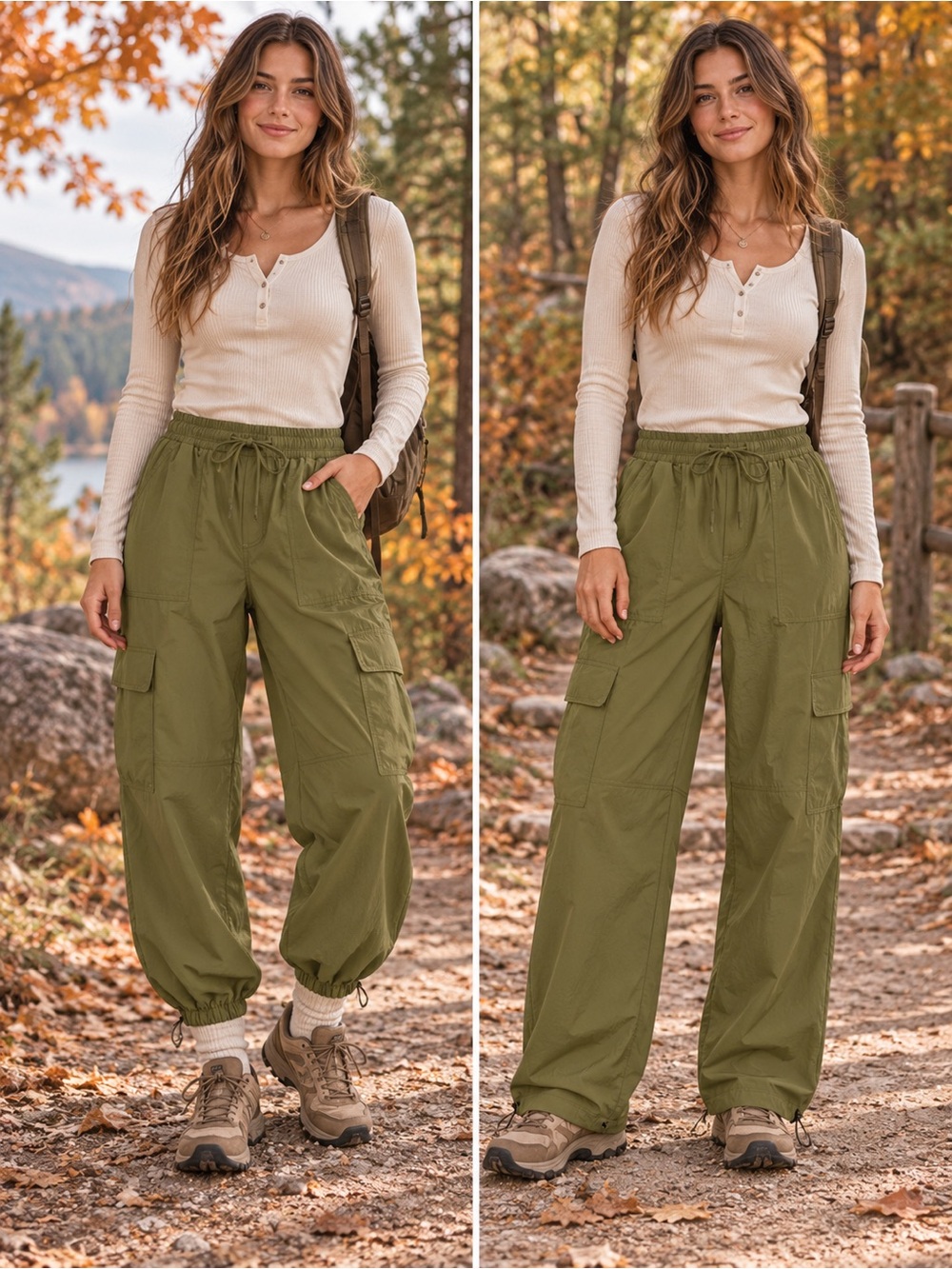 CALIA by Carrie Underwood Olive Cargo Jogger Pants Size Small NWOT